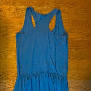 Women's Blue Sleeveless jumpsuit size S/M in like new condition  so comfy